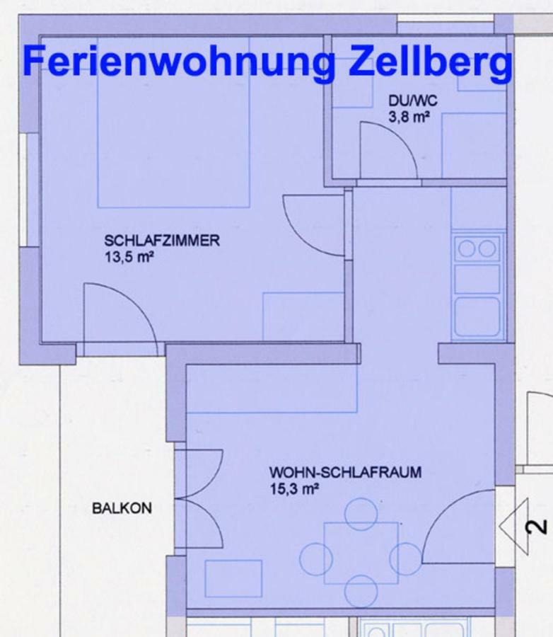 Apart Huditz Zell am Ziller Exteriér fotografie